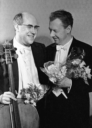Ольга Афанасьева - Мстислав Ростропович. Любовь с виолончелью в руках
