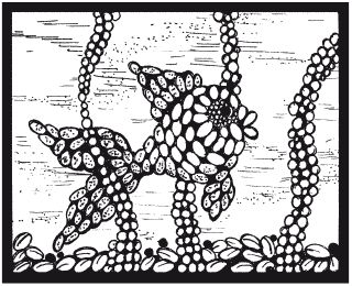 Елена Каминская - Мозаика из крупы и семян