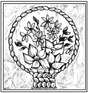 Елена Каминская - Мозаика из крупы и семян