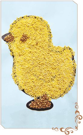 Елена Каминская - Мозаика из крупы и семян