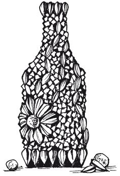 Елена Каминская - Мозаика из крупы и семян