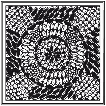 Елена Каминская - Мозаика из крупы и семян