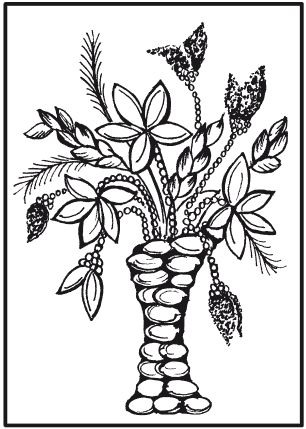 Елена Каминская - Мозаика из крупы и семян