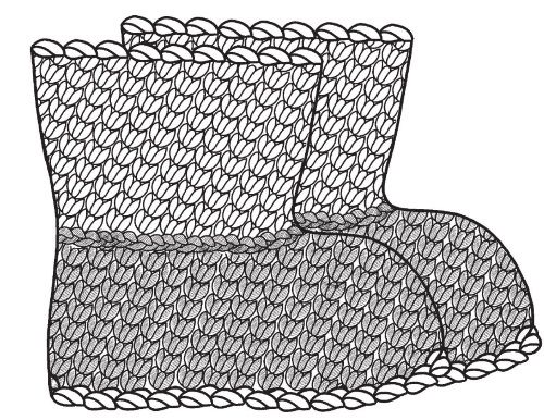 Ольга Захаренко - Обувь для дома своими руками