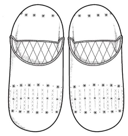 Ольга Захаренко - Обувь для дома своими руками
