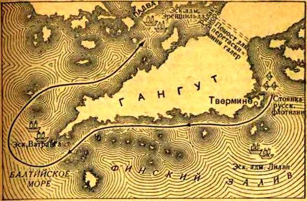 Орест Ровинский, Николай Дмитриев - Битва при Гангуте