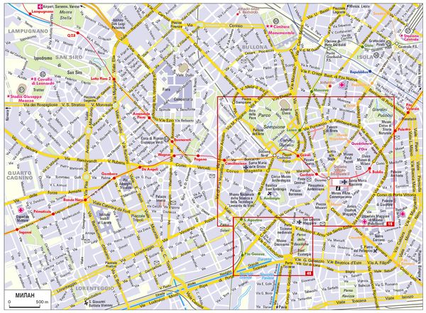 Ингола Ламмерс, Юрген Бергманн - Милан. Путеводитель