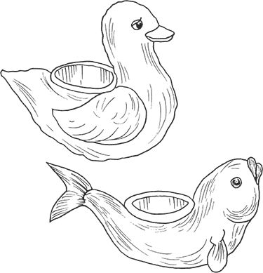 Наталья Савина - Оригинальные поделки из соленого теста