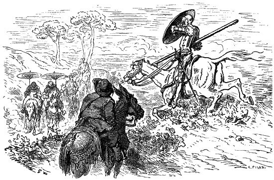 Мигель Сервантес Сааведра - Хитроумный идальго Дон Кихот Ламанчский. Часть 1