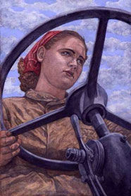 Владимир Побочный, Людмила Антонова - Предвоенные годы и первые дни войны