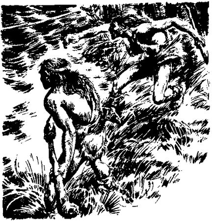 Жозеф Рони-старший - Борьба за огонь. Пещерный лев