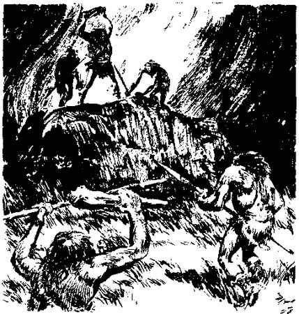 Жозеф Рони-старший - Борьба за огонь. Пещерный лев