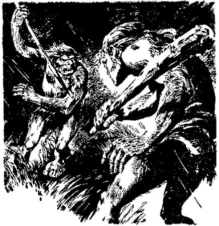 Жозеф Рони-старший - Борьба за огонь. Пещерный лев