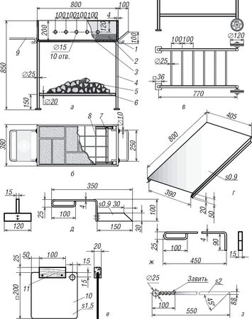 Юрий Подольский - Делаем сами коптильни, грили, мангалы, уличные печи