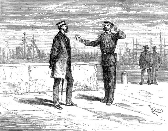 Поль Верн, Жюль Верн - Из Роттердама в Копенгаген на борту паровой яхты...