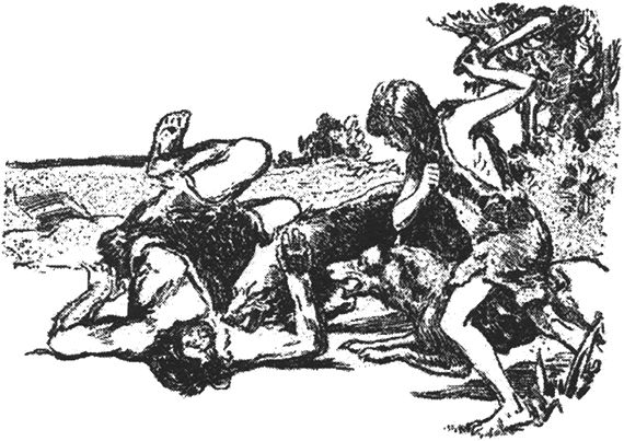 Жозеф Рони-старший, Жюстен Рони-младший - Хельгор с Синей реки