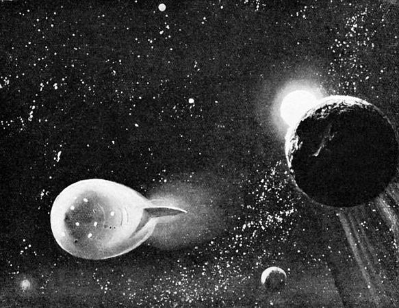 Отто Гайль - Лунный перелет