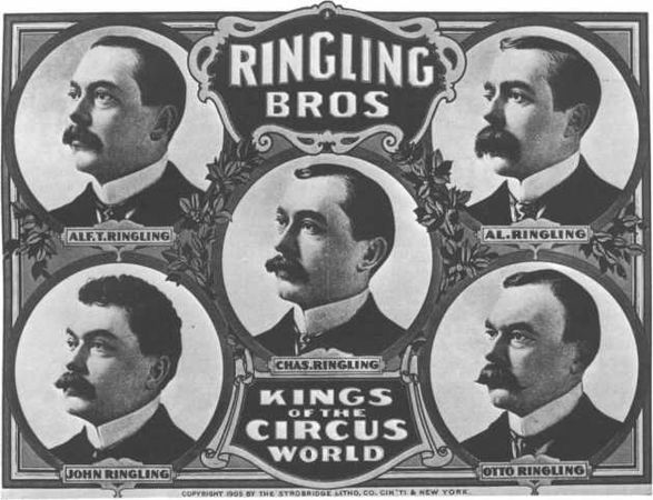 Домини Жандо - История мирового цирка