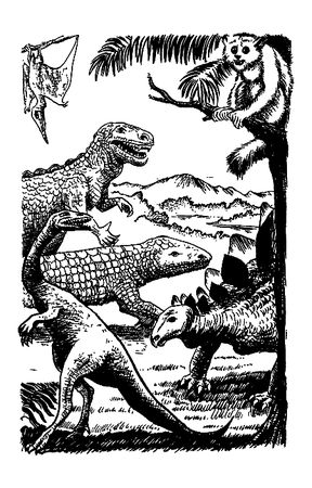 Димитр Ангелов, Йозеф Аугуста и др. - Исчезнувший мир