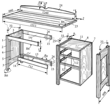 Юрий Подольский - Кровати, диваны, канапе, тумбочки, столики и другая мебель...