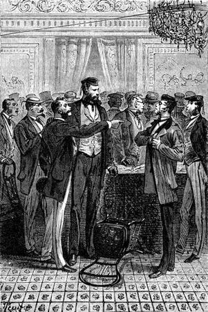 Жюль Верн - Плавающий город (ill. Férat)