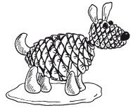 Наталья Дмитриева - Поделки из природных материалов