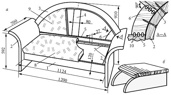 Юрий Подольский - Кровати, диваны, канапе, тумбочки, столики и другая мебель...