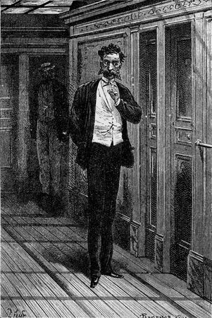 Жюль Верн - Плавающий город (ill. Férat)