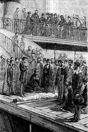 Жюль Верн - Плавающий город (ill. Férat)