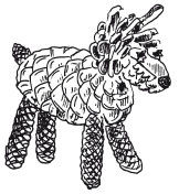 Наталья Дмитриева - Поделки из природных материалов