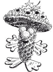 Наталья Дмитриева - Поделки из природных материалов