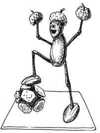 Наталья Дмитриева - Поделки из природных материалов