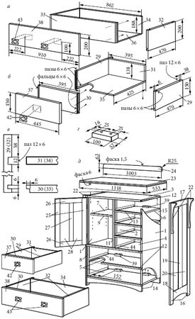 Юрий Подольский - Кровати, диваны, канапе, тумбочки, столики и другая мебель...