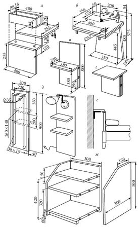 Юрий Подольский - Кровати, диваны, канапе, тумбочки, столики и другая мебель...