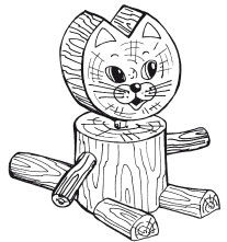 Наталья Дмитриева - Поделки из природных материалов