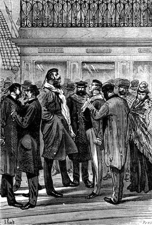 Жюль Верн - Плавающий город (ill. Férat)