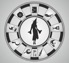 Барбара Моор, Дмитрий Невский - Модная ведьма.Таро ведьм