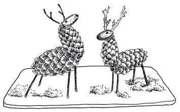 Наталья Дмитриева - Поделки из природных материалов