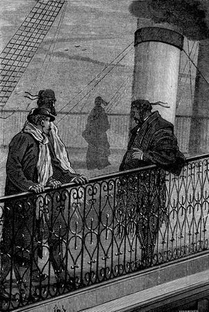 Жюль Верн - Плавающий город (ill. Férat)