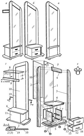 Юрий Подольский - Кровати, диваны, канапе, тумбочки, столики и другая мебель...
