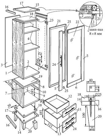 Юрий Подольский - Кровати, диваны, канапе, тумбочки, столики и другая мебель...