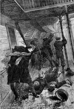 Жюль Верн - Плавающий город (ill. Férat)