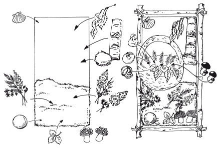 Наталья Дмитриева - Поделки из природных материалов