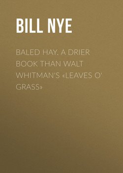 читать Baled Hay. A Drier Book than Walt Whitman's «Leaves o' Grass»