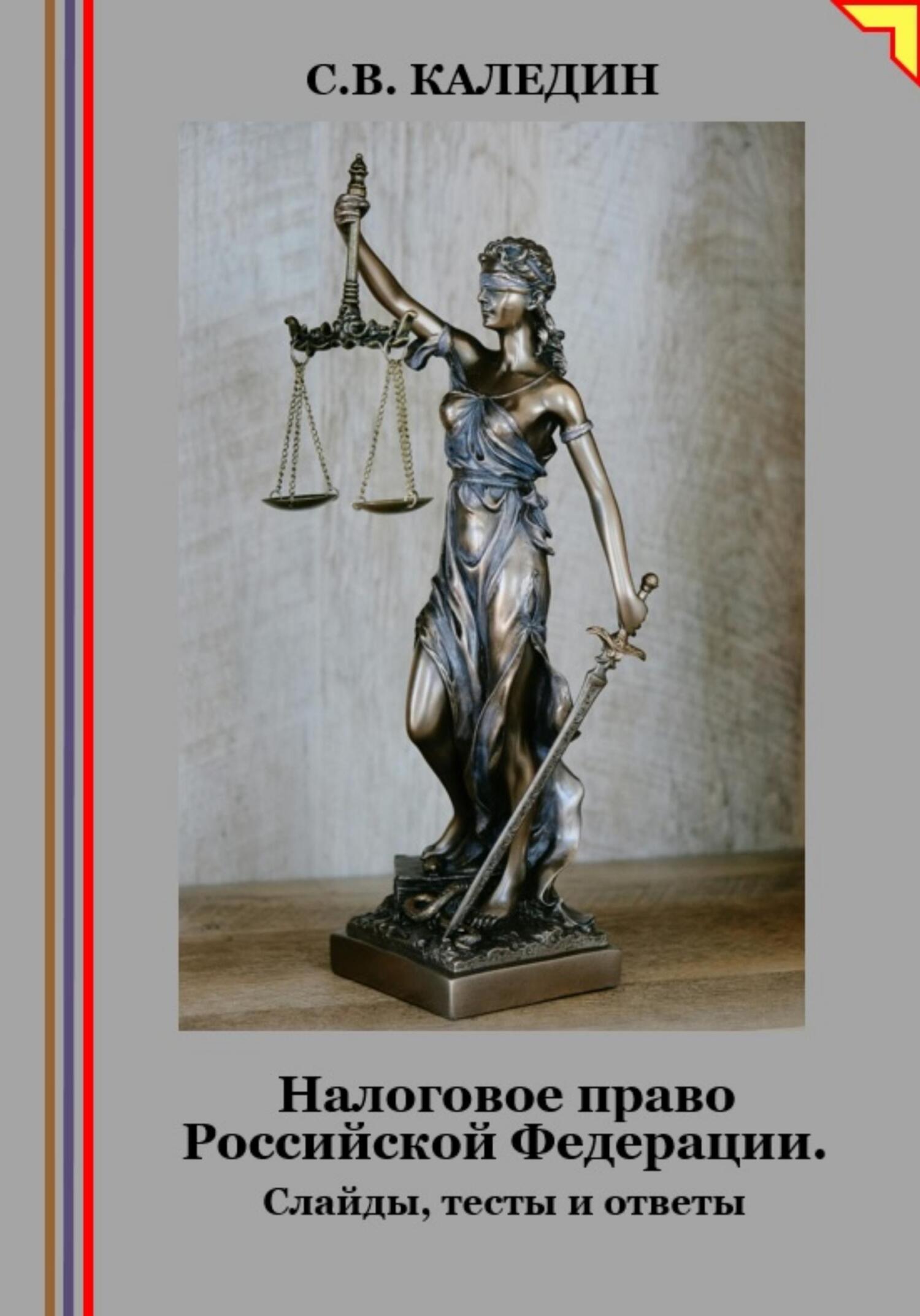читать Налоговое право Российской Федерации. Слайды, тесты и ответы
