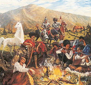 читать Кероглу.Азербайджанский народный эпос.