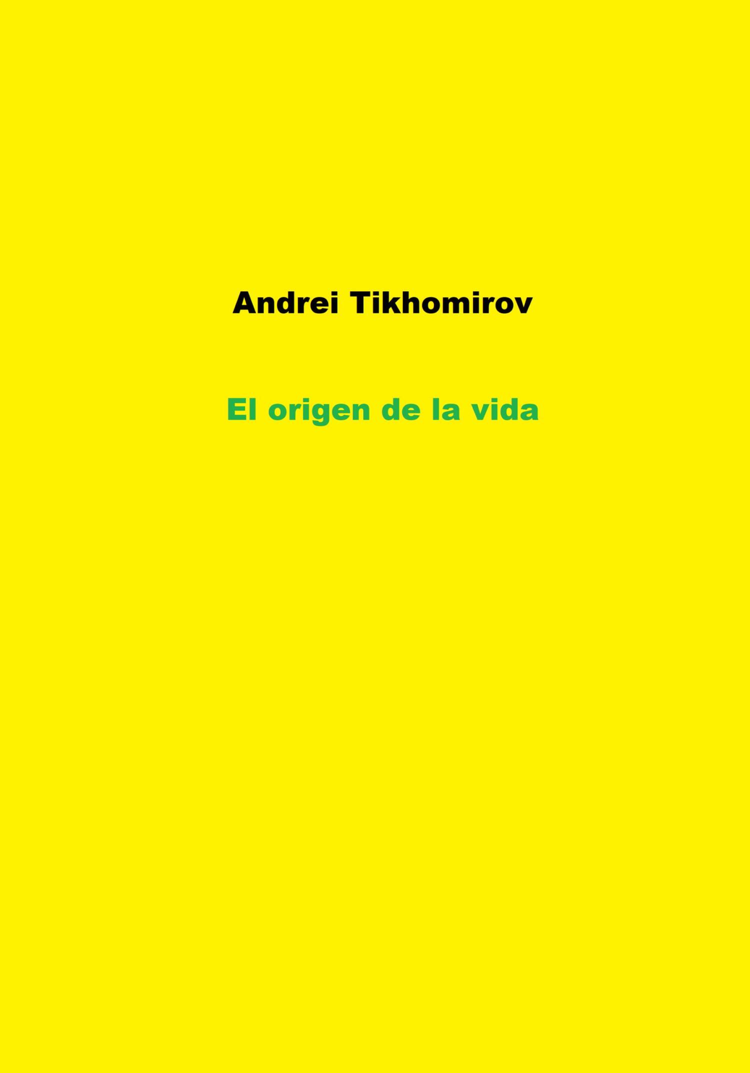 читать El origen de la vida