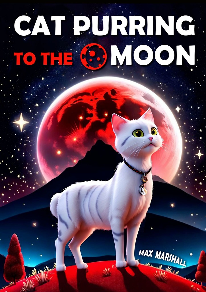 читать Cat Purring to the Moon