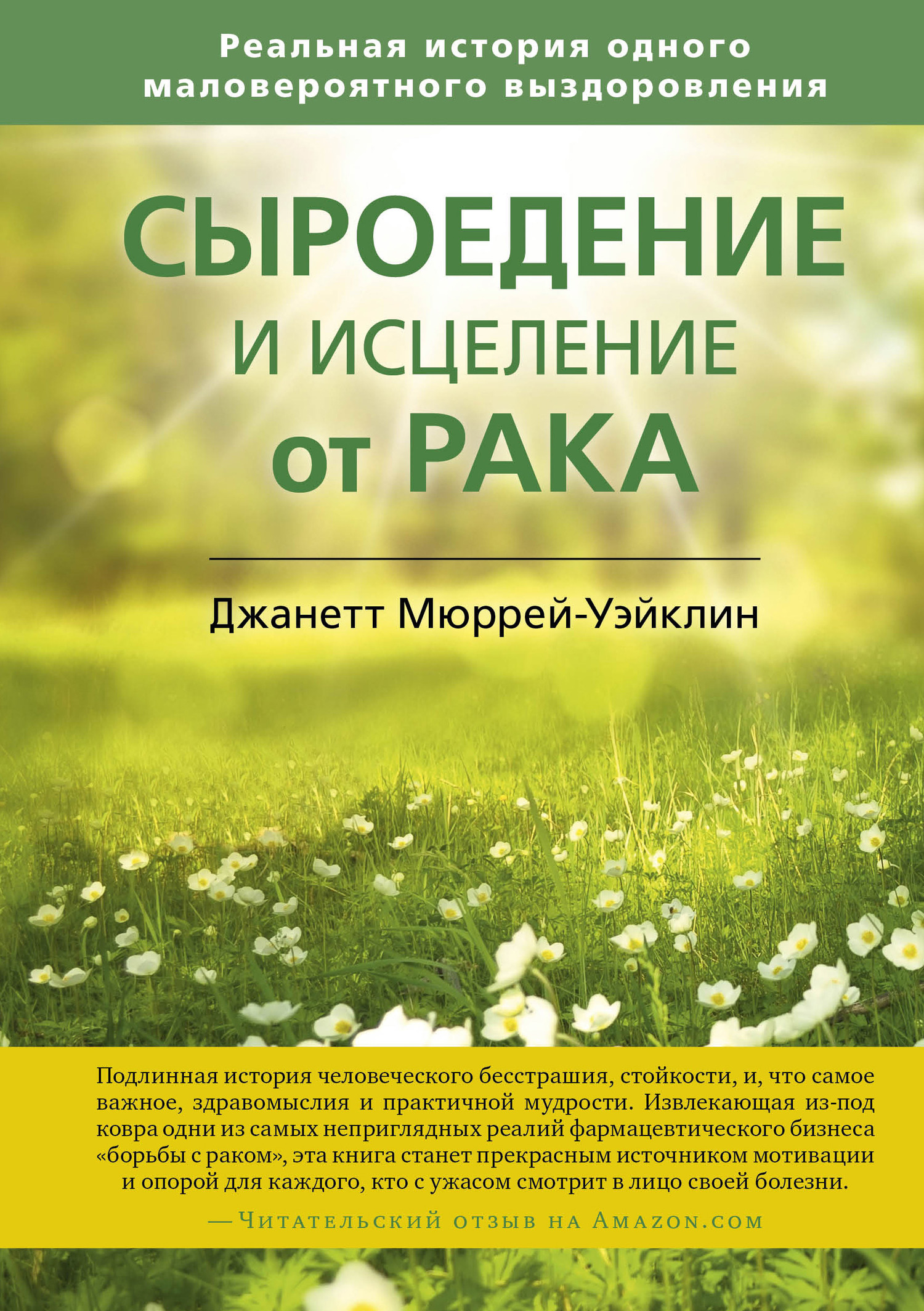 читать Сыроедение и исцеление от рака. Реальная история одного маловероятного выздоровления