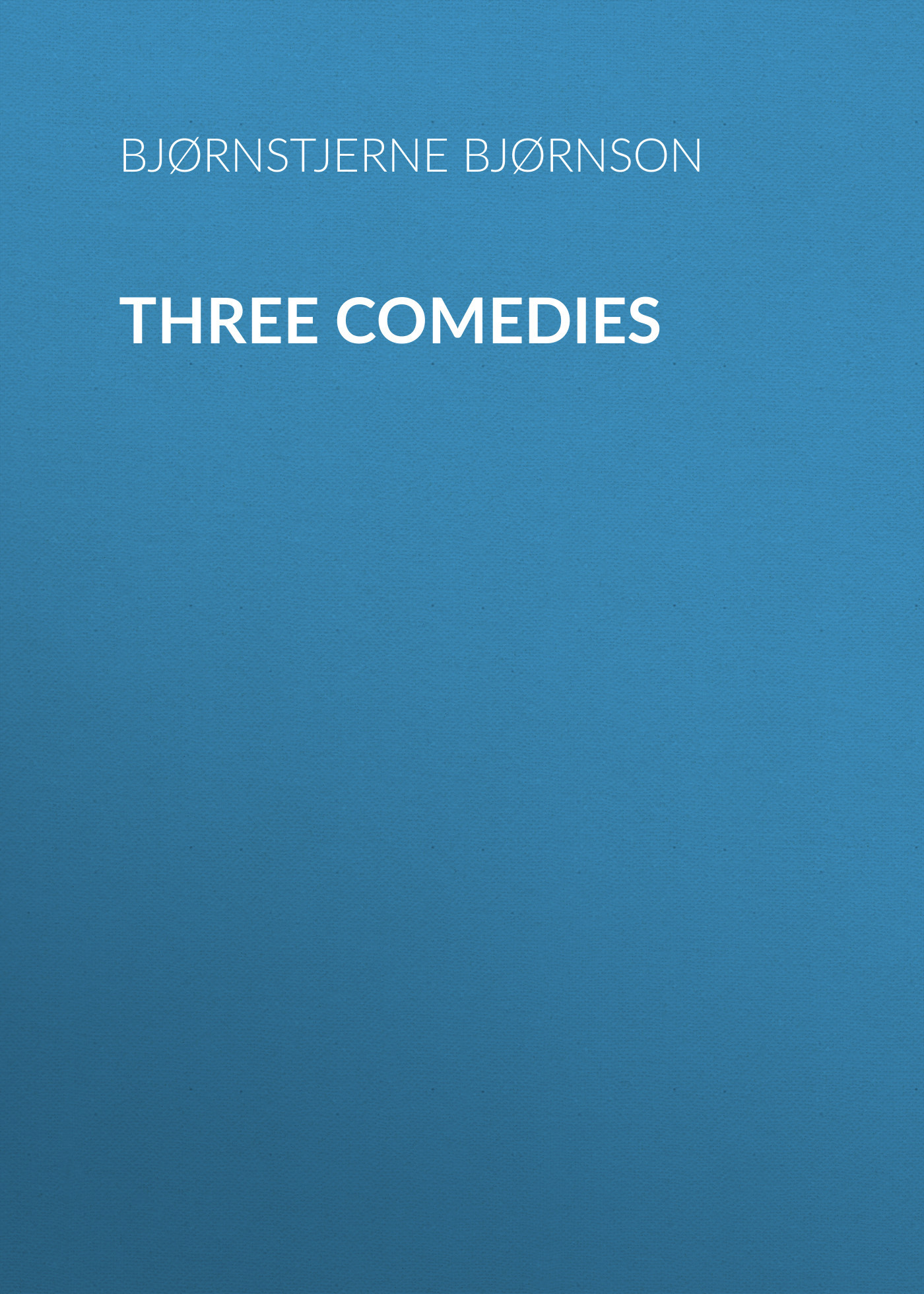 читать Three Comedies